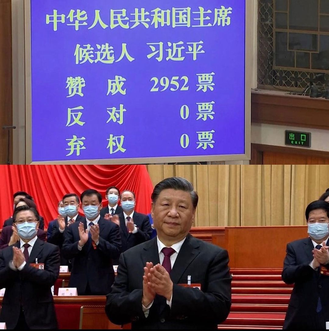 Xi Awarded 3rd Term As China’s President, Extending Rule - Parriva