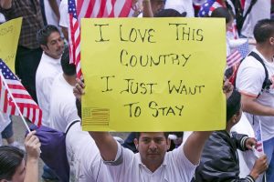 What is the legal status of immigrants in the U.S.